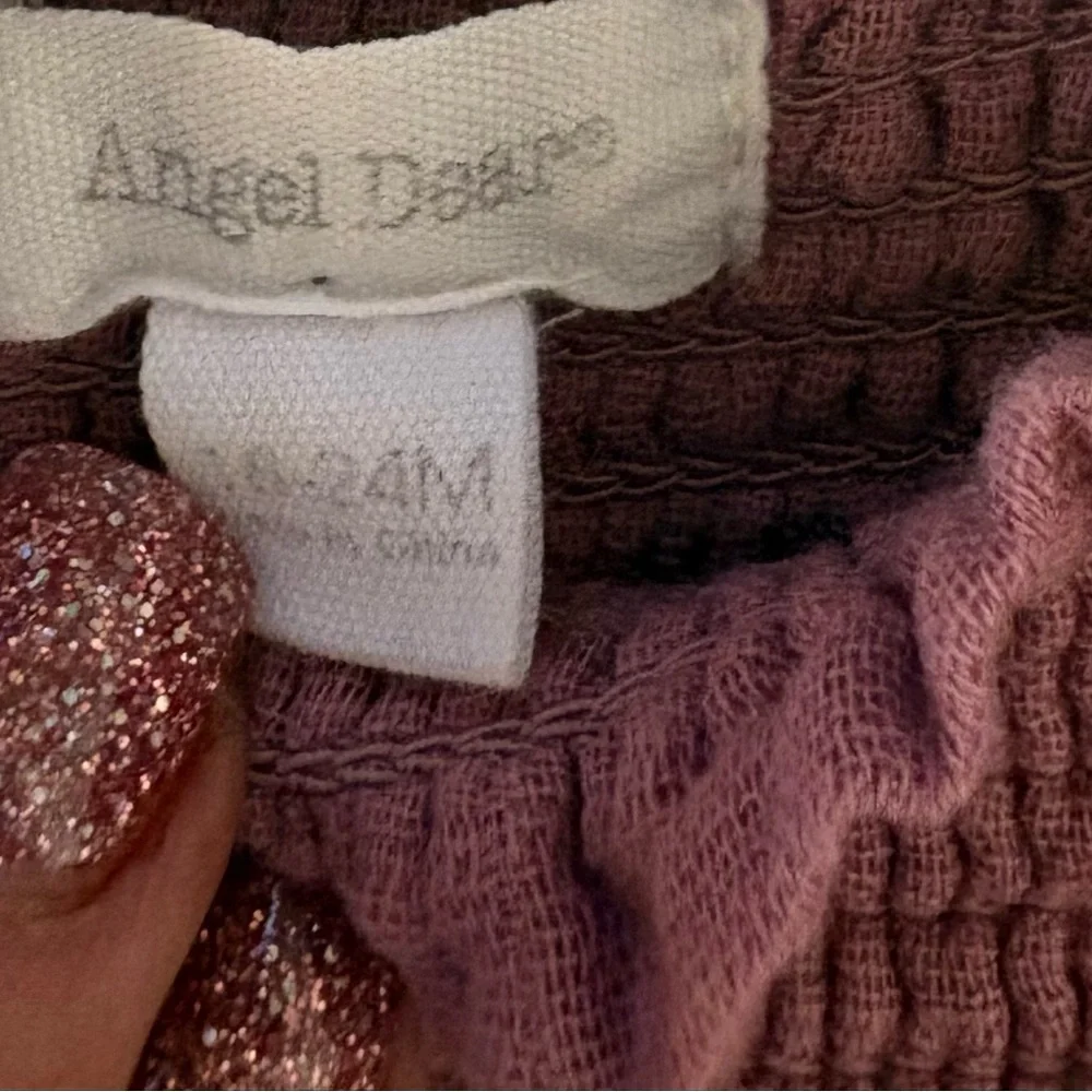 Angel Dear Tulle Baby Romper with choice of bow barrette - Picture 2 of 5